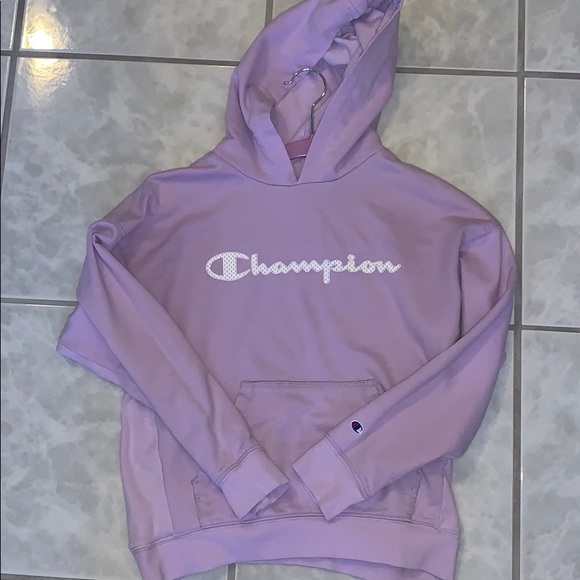 pastel purple champion hoodie - Picture 2 of 2
